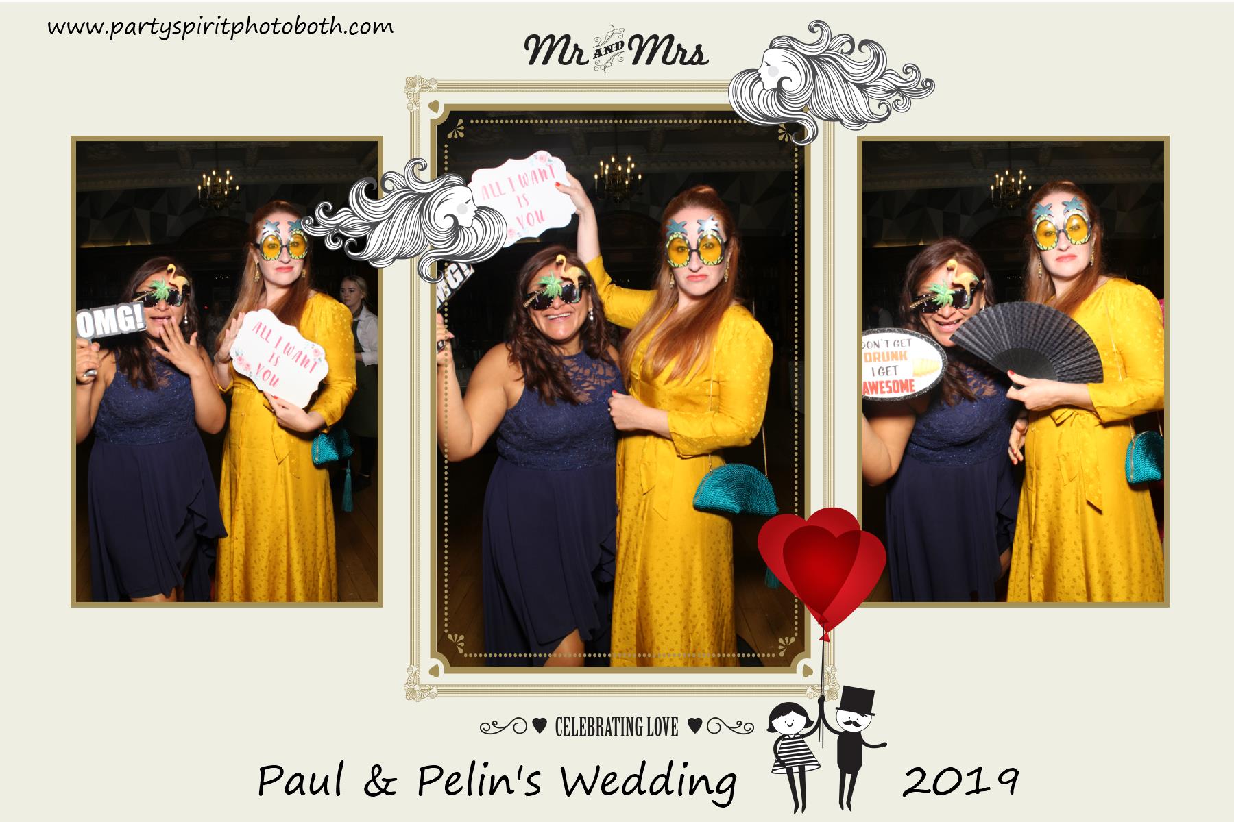 Paul and Pelin's Wedding | View more photos from the event at gallery.partyspiritphotobooth.com/u/PartySpiritPhotoBooth/Paul-and-Pelins-Wedding